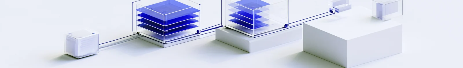 Screenprint: one body radiating into two dense rails