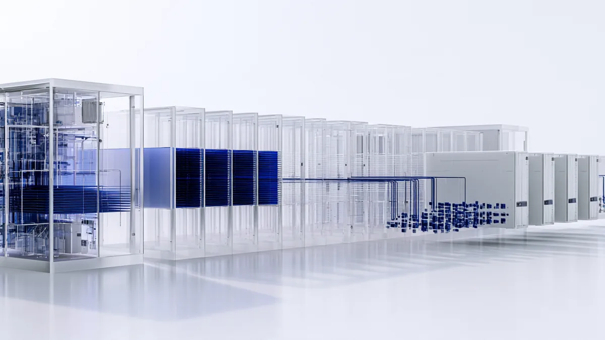 Spatial render: a revenue archive paying out along an ordered sequence of allocation frames